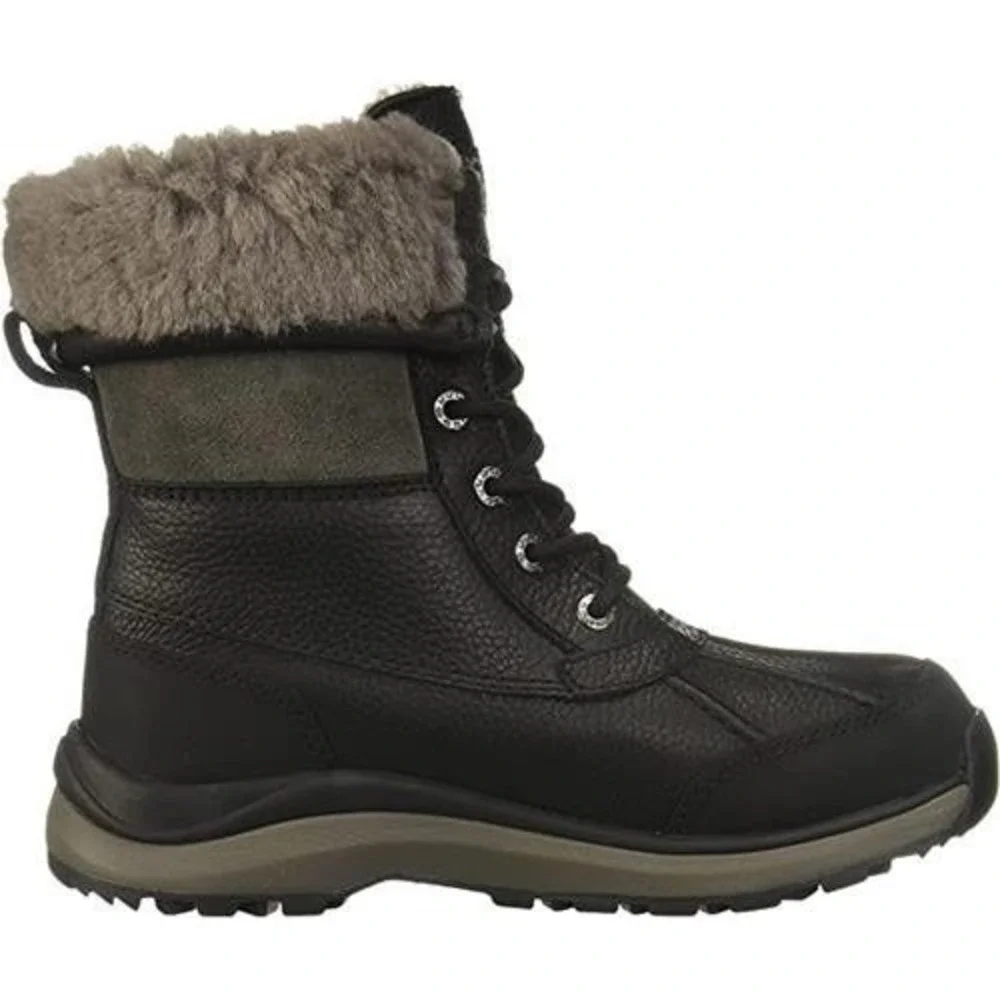 NEW UGG Women's Adirondack Boot III Boot Sz 6 in Black